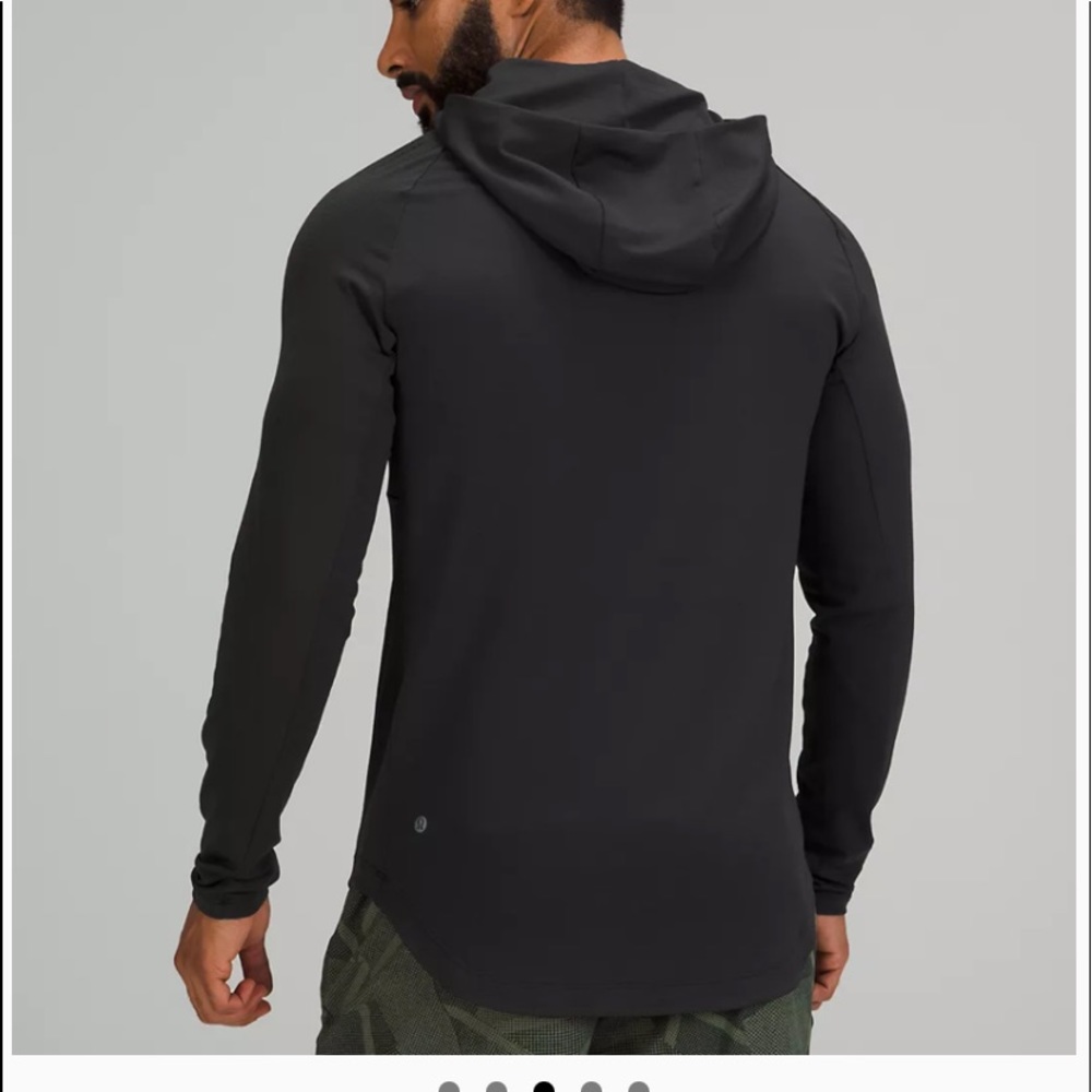 Lululemon Dry-sense Training Hoodie…Large, black! Like new!
